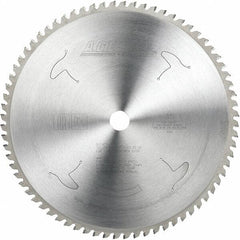 Amana Tool - 12" Diam, 1" Arbor Hole Diam, 72 Tooth Wet & Dry Cut Saw Blade - Carbide-Tipped, Clean Action, Standard Round Arbor - Top Tool & Supply