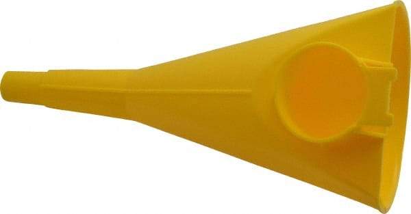 Eagle - 9 Inch Long, Safety Can Poly Funnel - Compatible with 1/2 and 5 Gallon Type I Safety Cans - Top Tool & Supply