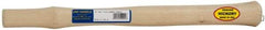 Made in USA - 18" Long Replacement Handle for Ball Pein, Machinist & Riveting Hammers - 1-3/16" Eye Length x 11/16" Eye Width, Hickory, Material Grade Type A - Top Tool & Supply