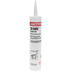 Loctite - 300 mL Cartridge Clear RTV Silicone Joint Sealant - -65 to 450°F Operating Temp, 30 min Tack Free Dry Time, 24 hr Full Cure Time - Top Tool & Supply