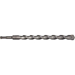 11/16″ Diam, SDS-Plus Shank, Carbide-Tipped Rotary & Hammer Drill Bit 8″ Usable Length, 10″ OAL, 2 Flutes