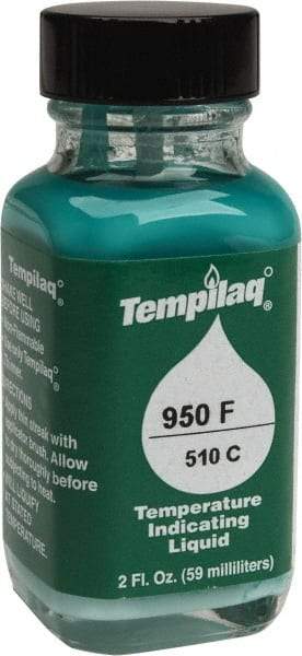 Tempil - 950°F Temp Indicating Liquid - 2 Ounce Container, 510°C - Top Tool & Supply