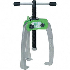 KUKKO - 3 Jaw, 1/4" to 2-3/4" Spread, 1-1/2 Ton Capacity, Jaw Puller - 2-3/4" Reach, For Bearings, Gears, Discs - Top Tool & Supply