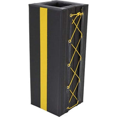 Vestil - 3" High, Column Protector - Fits 8" Columns, Black - Top Tool & Supply