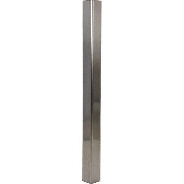 Vestil - 3-1/2" Long, Steel Corner Guard - Silver - Top Tool & Supply