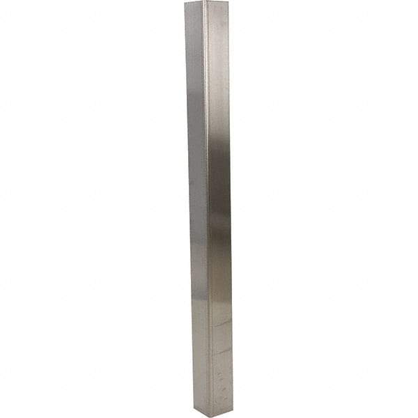 Vestil - 3-1/2" Long, Steel Corner Guard - Silver - Top Tool & Supply