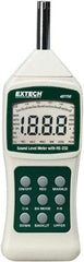 Extech - A and C Frequency Weight, LCD Display Sound Meter - 30 to 130 Decibels - Top Tool & Supply