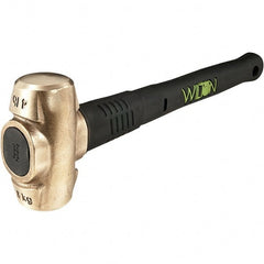 Wilton - Non-Sparking Hammers Tool Type: Brass Hammer Head Material: Brass - Top Tool & Supply