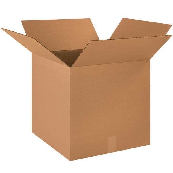 Made in USA - Pack of (20), 18" Wide x 18" Long x 18" High Corrugated Shipping Boxes - Top Tool & Supply