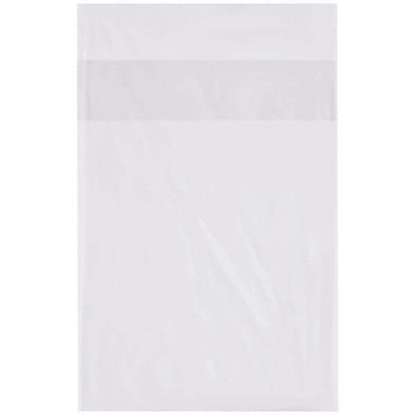 Value Collection - Pack of (1000), 9 x 14" 2 mil Flap Lock Poly Bags - Top Tool & Supply