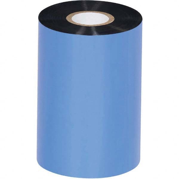 Value Collection - 4.02" x 1345' Black Wax Thermal Label - Top Tool & Supply