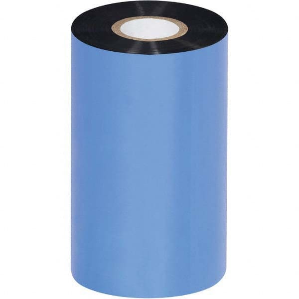 Value Collection - 4.33" x 1345' Black Wax Thermal Label - Top Tool & Supply