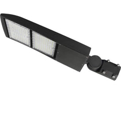 Metro LED - Parking Lot & Roadway Lights; Fixture Type: Roadway Light ; Lamp Type: LED ; Lens Material: Polycarbonate ; Lamp Base Type: Integrated LED ; Mounting Type: Slipfitter ; Voltage: 100-277V - Exact Industrial Supply