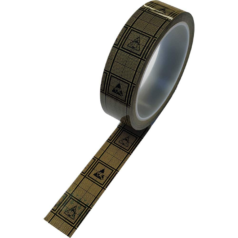 Bertech - Anti-Static Packaging; Type: Conductive Grid Tape ; Width (Inch): 1-1/2 ; Length (Inch): 1296 ; Thickness (mil): 1.9000 ; Color: Brown - Exact Industrial Supply