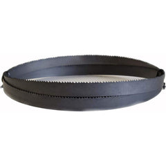 Welded Bandsaw Blade: 4' 8-1/2″ Long, 1/2″ Wide, 0.025″ Thick, 10 to 14 TPI High Speed Steel, Toothed Edge, Variable Pitch