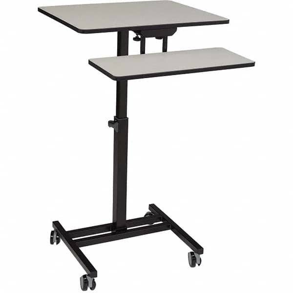 National Public Seating - Mobile Work Centers Type: Desktop Sit-Stand Workstation Load Capacity (Lb.): 75 - Top Tool & Supply