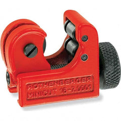 Rothenberger - Pipe & Tube Cutters Type: Mini Tube Cutter Maximum Pipe Capacity (Inch): 7/8 - Top Tool & Supply