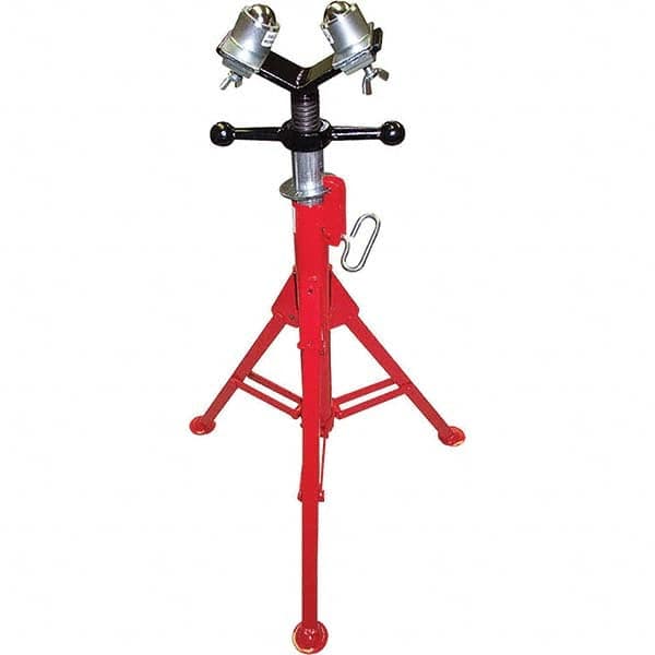 Rothenberger - Pipe Support Stands & Jacks Type: Hi-Jack With Dual-Wheel Roller Head Minimum Pipe Diameter: 1/2 (Inch) - Top Tool & Supply