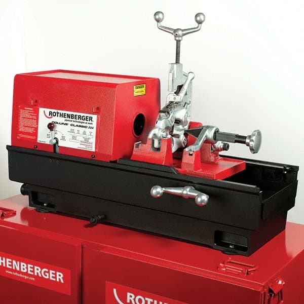 Rothenberger - Pipe Threading Machines Maximum Pipe Size Capacity (Inch): 2 Minimum Pipe Size Capacity (Inch): 1/8 - Top Tool & Supply