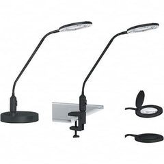 ALERA - Task Lights Fixture Type: Magnifying Color: Black - Top Tool & Supply