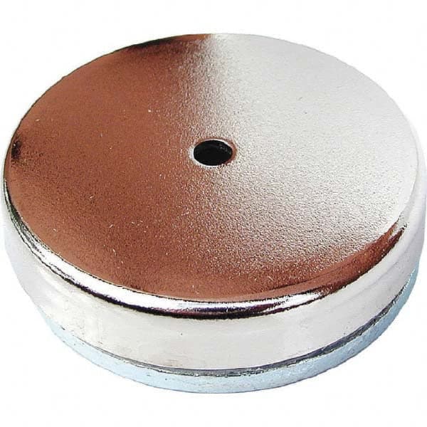 Eclipse - Ceramic Pot Magnets Diameter (Inch): 2.0300 Height (Decimal Inch): 0.3100 - Top Tool & Supply