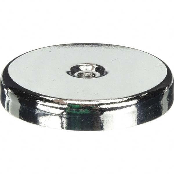 Eclipse - Ceramic Pot Magnets Diameter (Inch): 1.7000 Height (Decimal Inch): 0.3000 - Top Tool & Supply