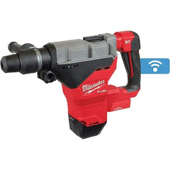 Milwaukee Tool - 18 Volt 1-3/4" SDS Max Chuck Cordless Rotary Hammer - 2900 BPM, 380 RPM, Reversible - Top Tool & Supply