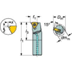 254LKF-16-16 CoroThread® 254 Boring Bar - Top Tool & Supply