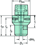 C43912000650 CAPTO ADAPTER - Top Tool & Supply