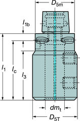 C43912725077 CAPTO ADAPTER - Top Tool & Supply