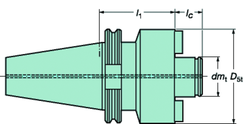 A2F055060080 FACEMILL HOLDER - Top Tool & Supply