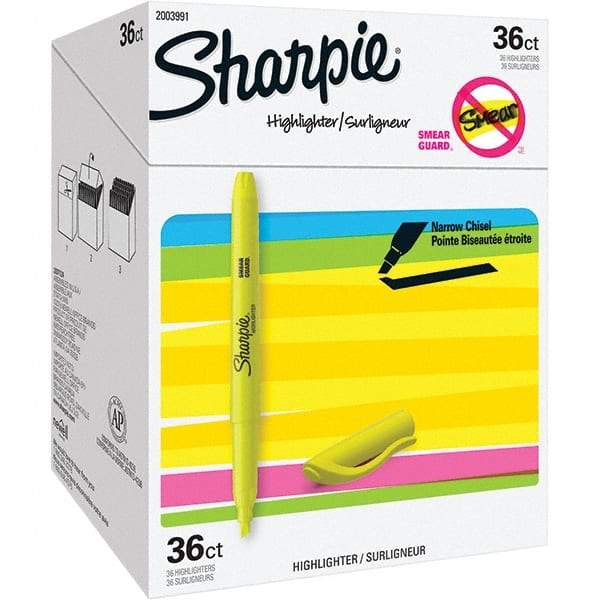 Sharpie - Markers & Paintsticks Type: Marker Color: Yellow - Top Tool & Supply