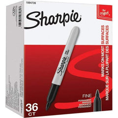 Sharpie - Markers & Paintsticks Type: Permanent Color: Black - Top Tool & Supply