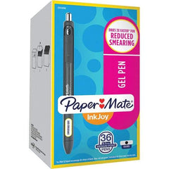 Paper Mate - Pens & Pencils Type: Retractable Gel Color: Black - Top Tool & Supply