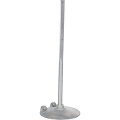 Vestil - 17-3/8" Wide x 48" High Sign Compatiblity, Steel Sign Stand - Silver - Top Tool & Supply