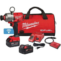 Milwaukee Tool - Cordless Impact Wrenches & Ratchets Voltage: 18.0 Drive Size (Inch): 7/16 - Top Tool & Supply