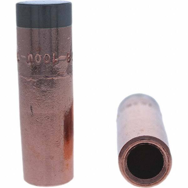 Tuffaloy - Spot Welder Tips For Use With: 5RW Electrode Holder Type: Refactory Straight Tip C Nose (Flat) - Top Tool & Supply