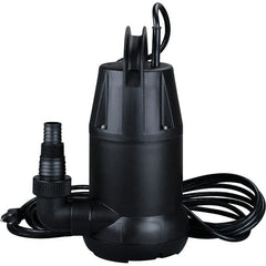 Value Collection - 1/4 hp, 1.5 Amp Rating, 120 (60 Hz) Volt, 60 Hz, Hand Operated Submersible Pump - Top Tool & Supply