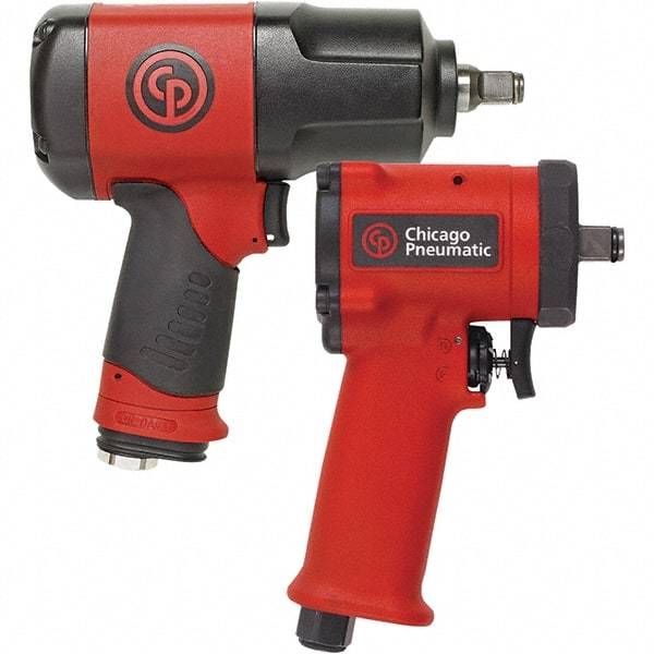 Chicago Pneumatic - Air Impact Wrenches & Ratchets   Drive Size: 1/2    Handle Type: Palm Grip - Top Tool & Supply