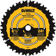 DeWALT - Wet & Dry-Cut Saw Blades   Blade Diameter (Inch): 6-1/2    Blade Material: Tungsten Carbide-Tipped - Top Tool & Supply