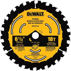 DeWALT - Wet & Dry-Cut Saw Blades   Blade Diameter (Inch): 6-1/2    Blade Material: Tungsten Carbide-Tipped - Top Tool & Supply