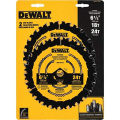 DeWALT - Wet & Dry-Cut Saw Blades   Blade Diameter (Inch): 6-1/2    Blade Material: Tungsten Carbide-Tipped - Top Tool & Supply