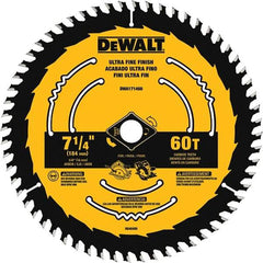 DeWALT - Wet & Dry-Cut Saw Blades   Blade Diameter (Inch): 7-1/4    Blade Material: Tungsten Carbide-Tipped - Top Tool & Supply