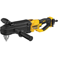 DeWALT - 60 Volt 1/2" Chuck Inline Handle Cordless Drill - 1320 RPM, Keyed Chuck, Reversible, Lithium-Ion Batteries Not Included - Top Tool & Supply