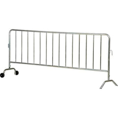 Vestil - Railing Barriers Type: Barricades Length (Inch): 99-11/16 - Top Tool & Supply