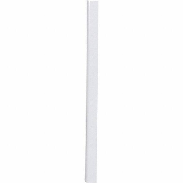 Vestil - 48" Long, Plastic Corner Protectors - White - Top Tool & Supply