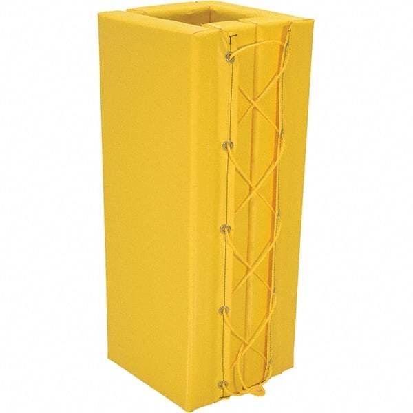 Vestil - 3" High, Column Protector - Fits 8" Columns, Yellow - Top Tool & Supply