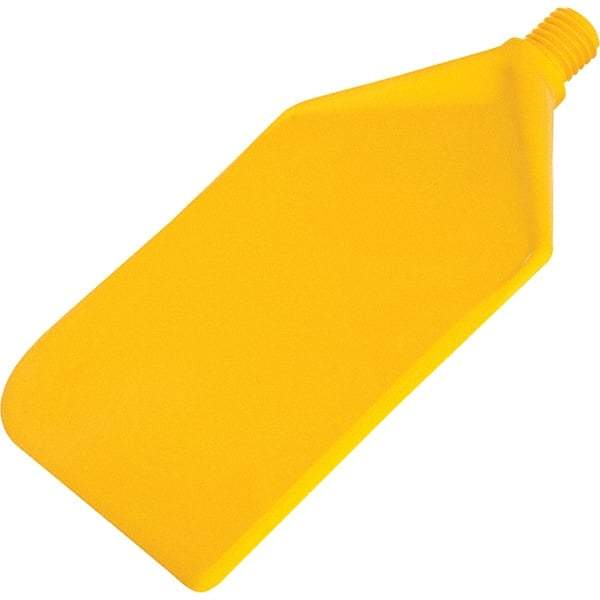 Carlisle - Sparta Yellow Nylon Mixing Paddle without Holes - 7-1/2" Overall Length - Top Tool & Supply