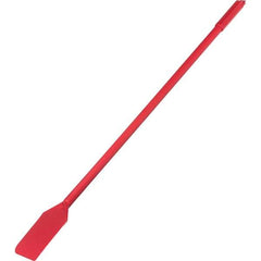 Carlisle - Sparta Red Nylon Mixing Paddle without Holes - 40" Overall Length - Top Tool & Supply