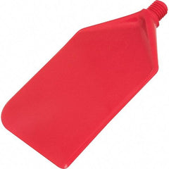 Carlisle - Sparta Red Nylon Mixing Paddle without Holes - 7-1/2" Overall Length - Top Tool & Supply